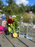 Vattenflaska från Orrefors - handgraverad med valfritt ord