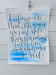 Original art - Waves