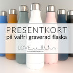 Presentkort Vattenflaska