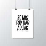 Se Mig poster